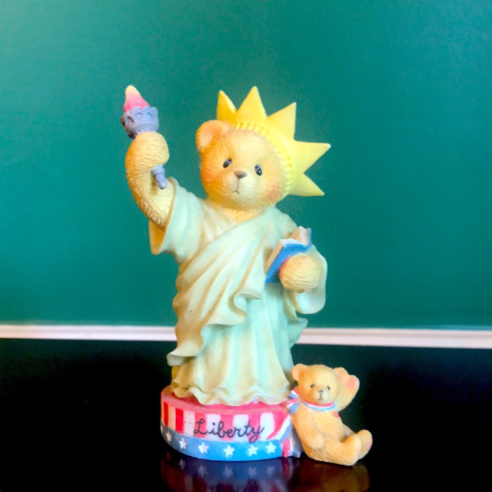 Cherished Teddies -Libby “My Country ‘Tis Of Thee”